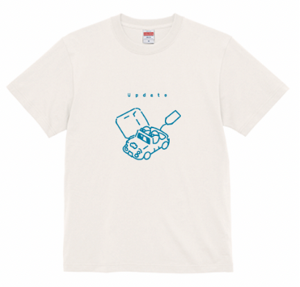 Update」ツアーTシャツ2024 | 山崎あおい | 山崎あおいオフィシャルサイト