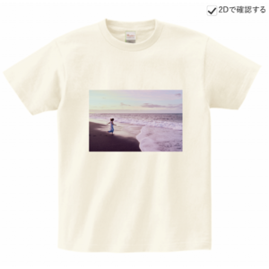 波打ち際Tシャツ